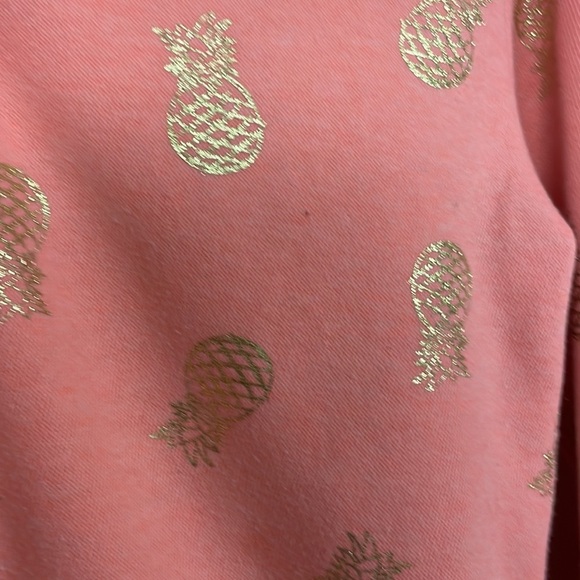 ❤️ Super Cute WONDER NATION Apricot color with gold Zip Up Hoodie, L 10-12❤️ - Picture 4 of 7